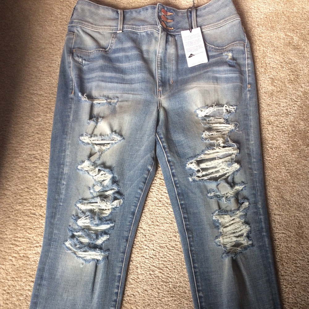 NWT Women’s AEO X4 Super High Rise Jeggings